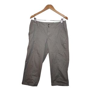 Women's Sonoma Grey Capri Pants Size: 10